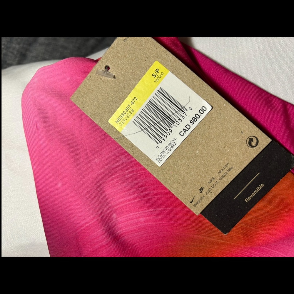 NWT Nike Women's Aurora Reversible High Waist Bikini Bottom - Picture 6 of 7